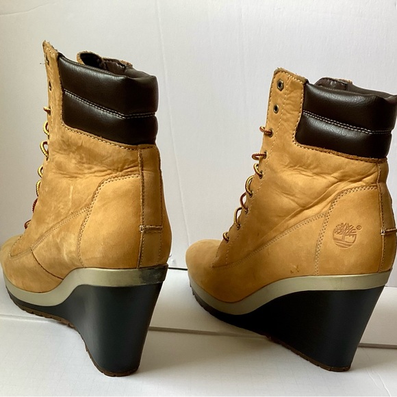 Timberland wedge heel ankle boots. Size 11 - Picture 5 of 5